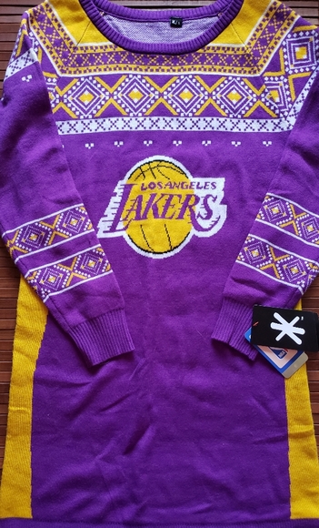 lakers hoodie dress